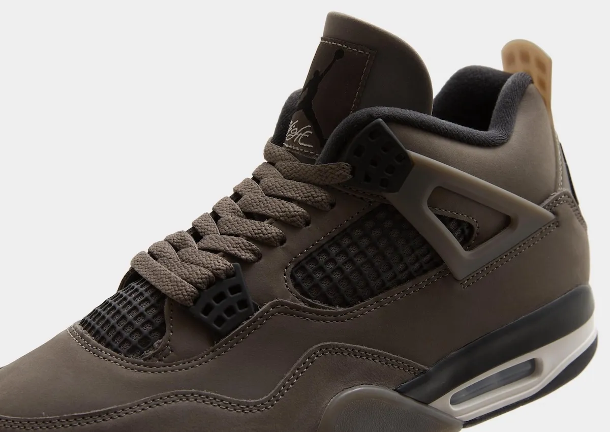 Air Jordan 4 Cave Stone Air Jordan 4 "Cave Stone" side view on foot