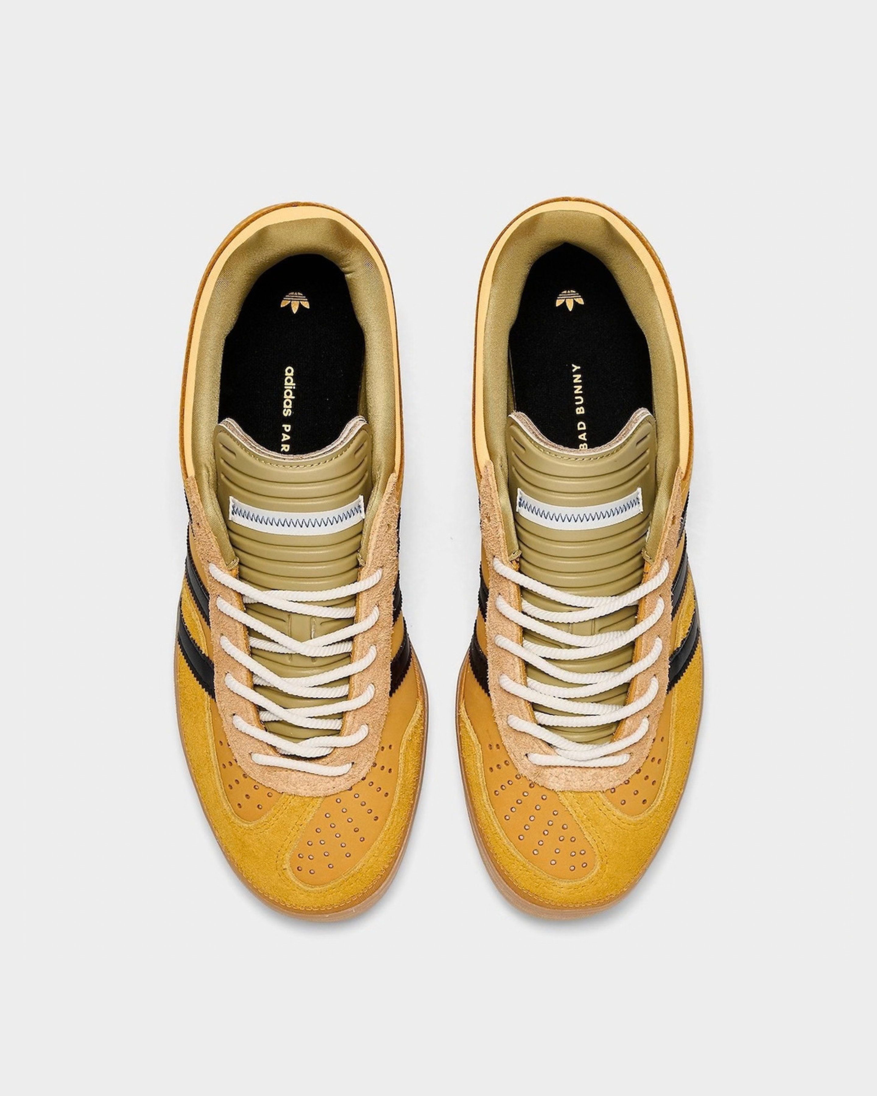 Bad Bunny adidas Gazelle Indoor Solar Gold Bad Bunny adidas Gazelle Indoor Solar Gold