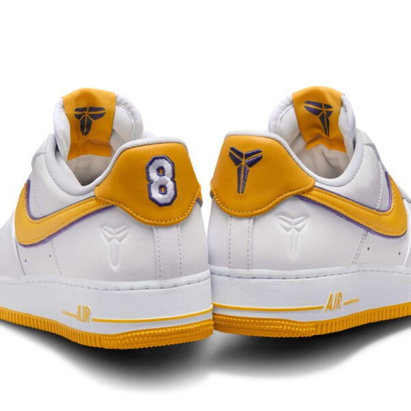 Kobe Bryant x Nike Air Force 1 Low "Lakers Home" (FZ1151-100) Release Date Kobe Bryant x Nike Air Force 1 Low "Lakers Home" (FZ1151-100) Release Date