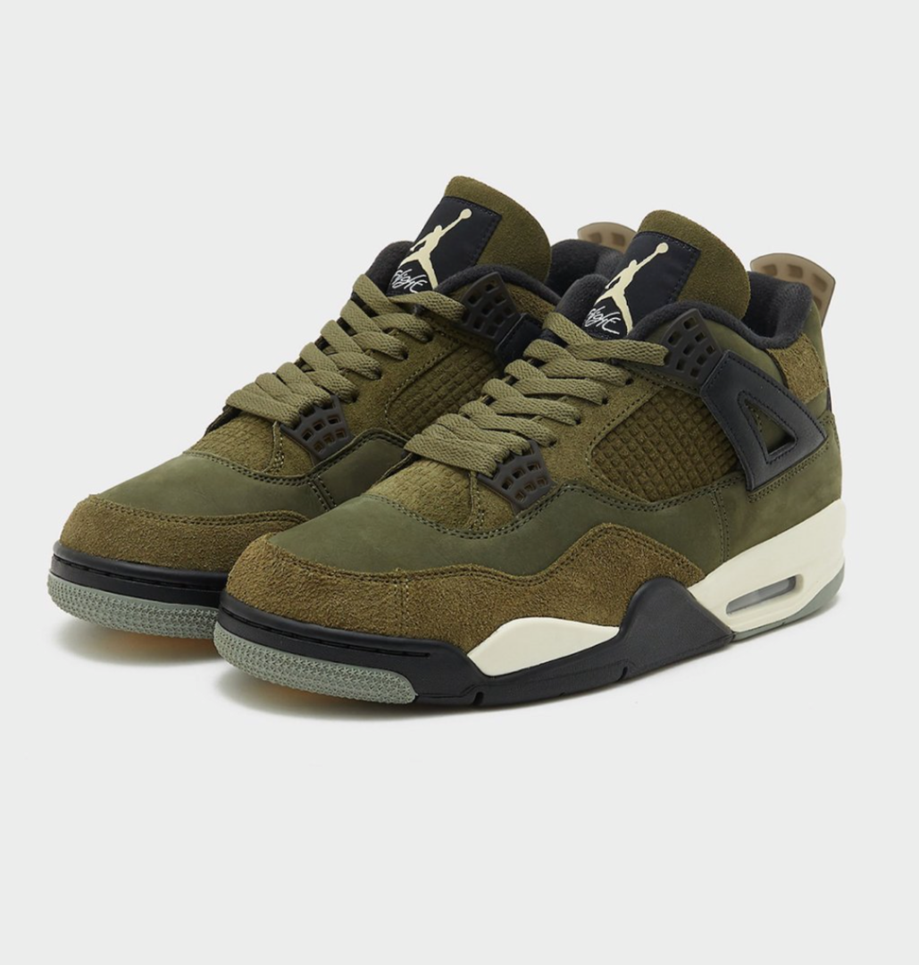 Air Jordan 4 "Olive Canvas" Raffle List