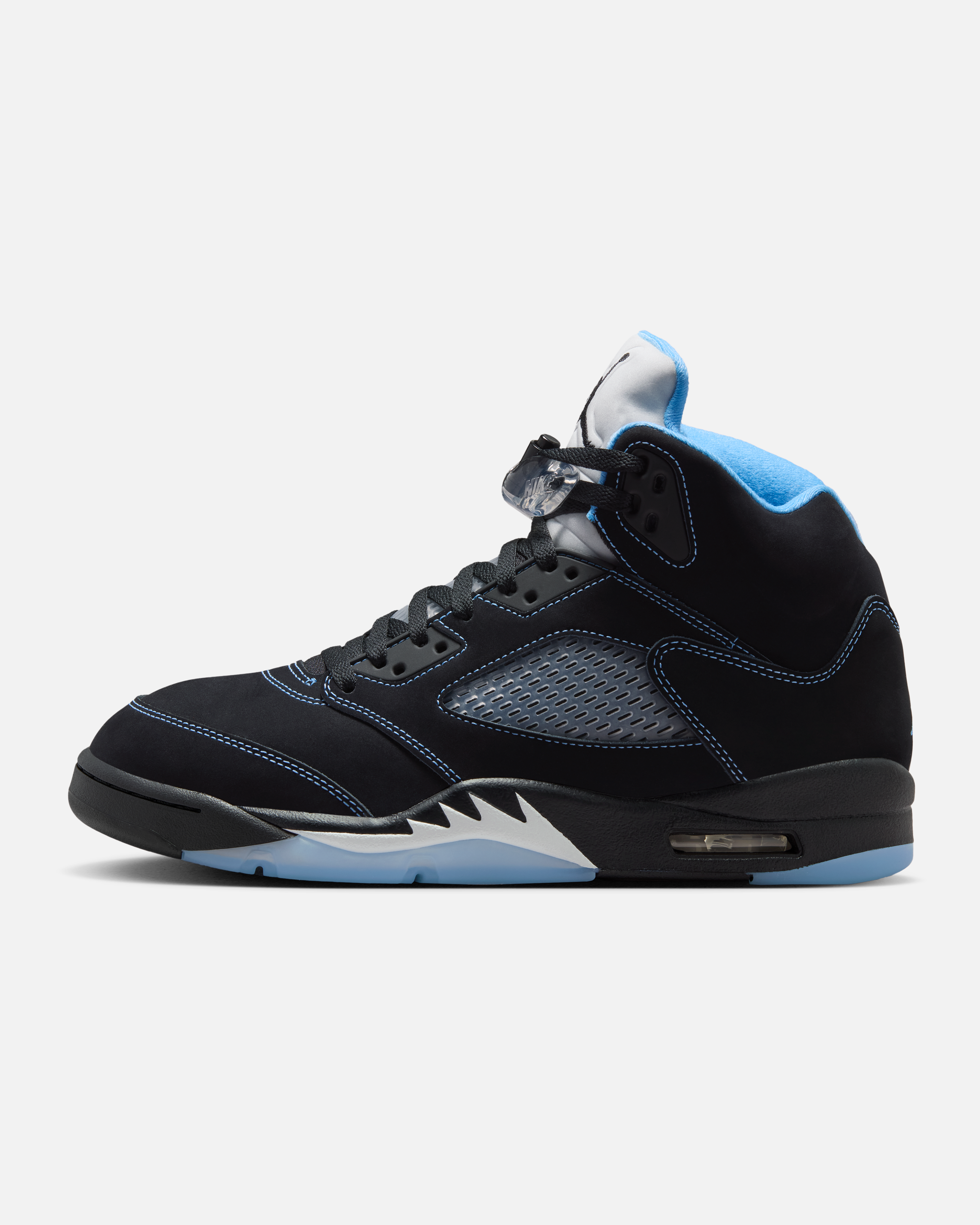 Air Jordan 5 "Black University Blue" side view