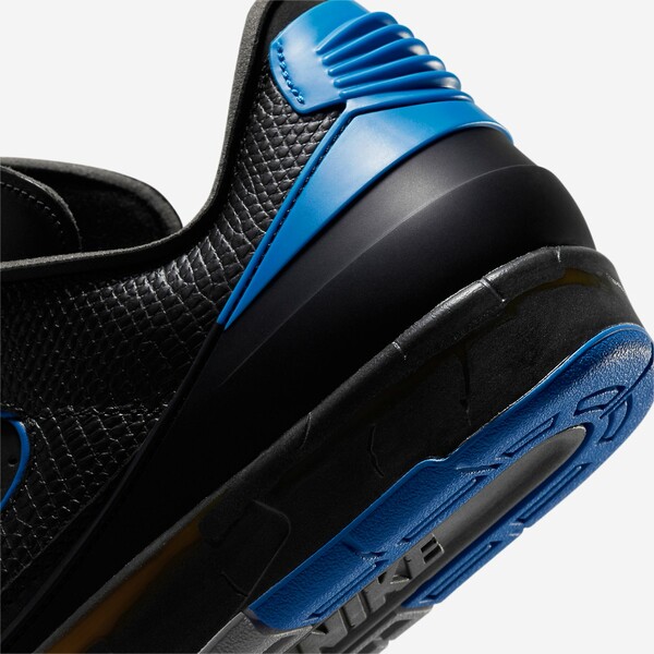 Off-White x Air Jordan 2 Retro SP Low Black Varsity Royal