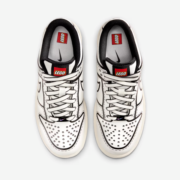 LEGO x Nike Dunk Low GS "Sail" (IF2117-100) Release Date