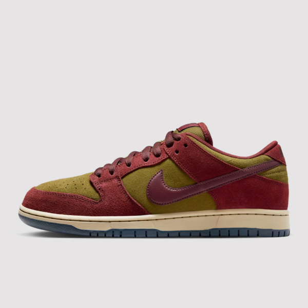 Nike SB Dunk Low "Dark Team Red Olive Flak" (HQ1625-600) Release Date Nike SB Dunk Low "Dark Team Red Olive Flak" (HQ1625-600) Release Date