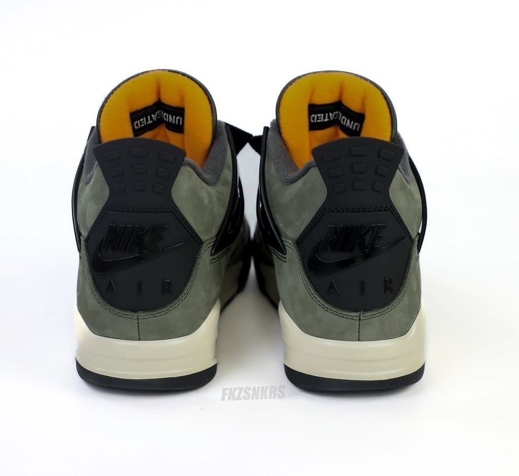 Undefeated x Air Jordan 4 Releases Today August 28th | Sneaktorious