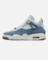 Air Jordan 4 TEX Worn Blue side view