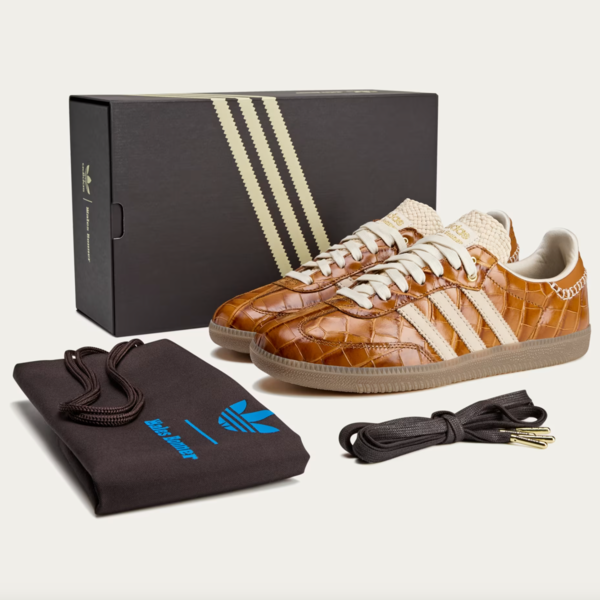 Wales Bonner x adidas Samba OG "Night Brown" (JH9826) Release Date