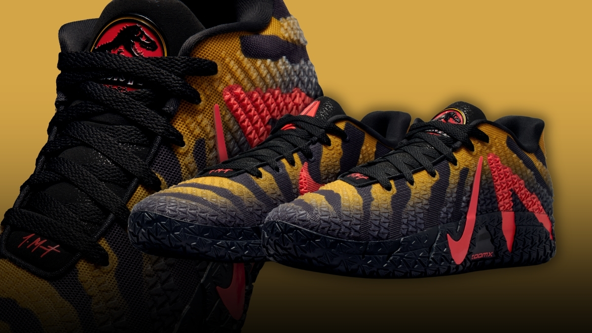 Jurassic Park x Nike Ja 3 Raptor Release Date (IU7240-001)