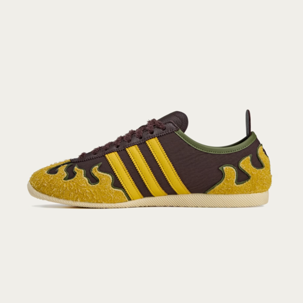 Brain Dead x adidas Japan "Brown Hazel Yellow" (JQ6789) Release Date