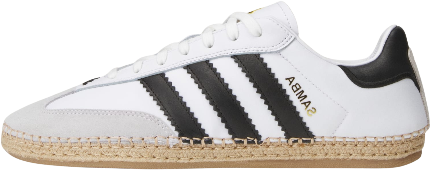 CLOT x adidas Samba Espadrille "White Black"