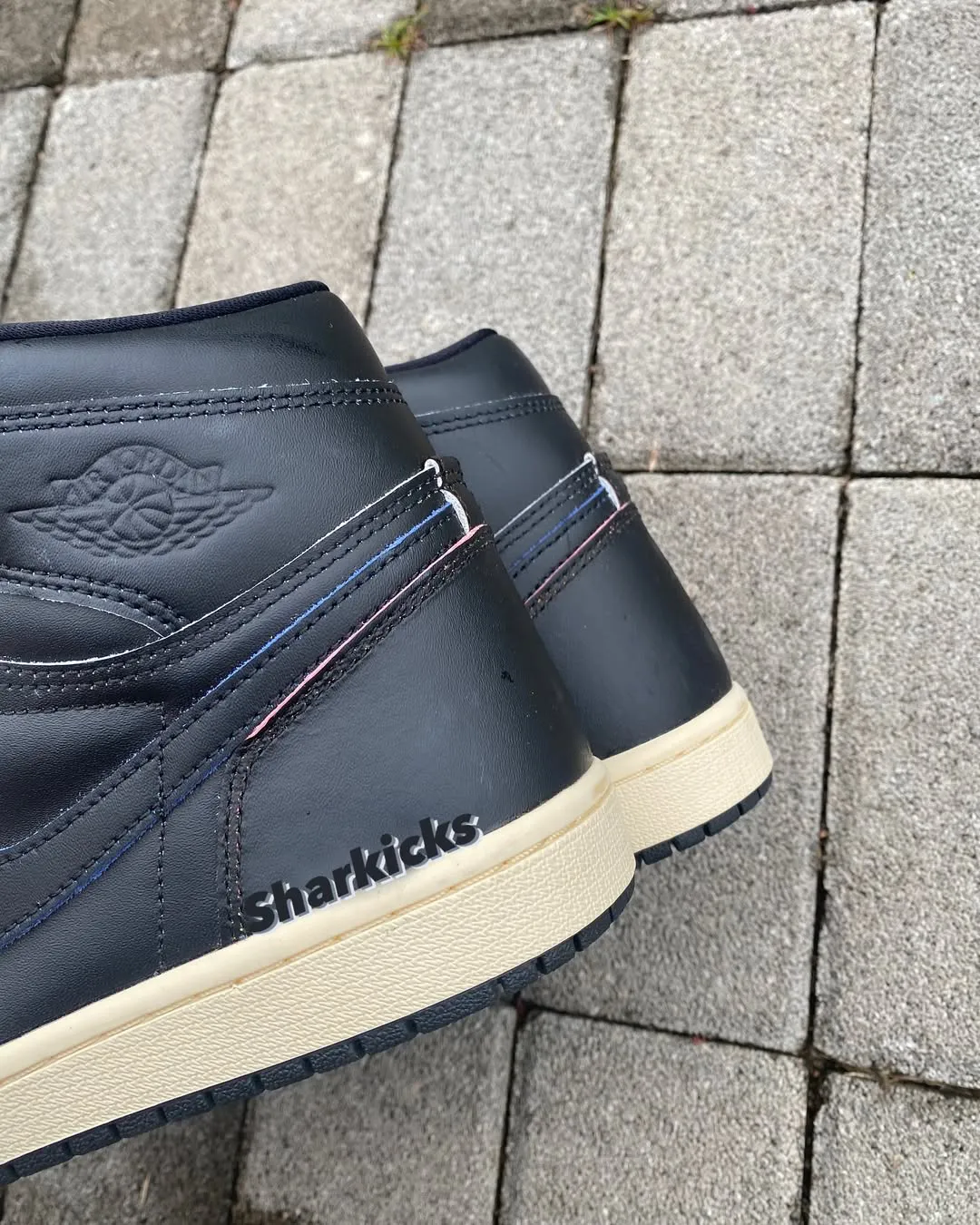 Air Jordan 1 High Self Expression First look at the Air Jordan 1 High Self Expression with outer black leather upper