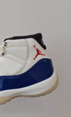 In-hand look at the Air Jordan 11 Rare Air with Imperial Purple patent leather overlay